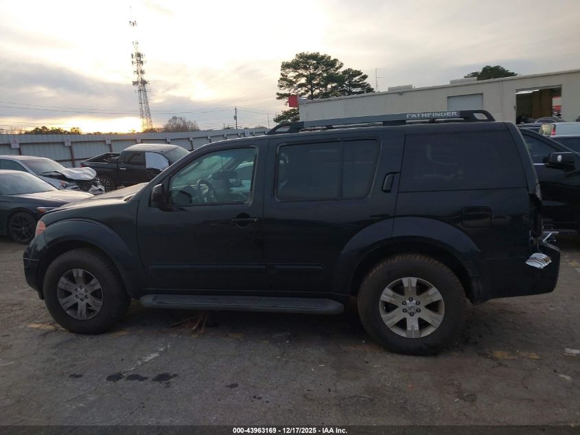 2006 Nissan Pathfinder Le VIN: 5N1AR18U66C609944 Lot: 43963169