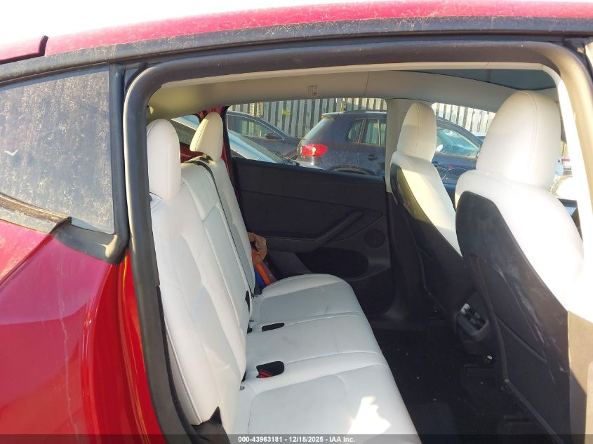 2023 Tesla Model Y Awd/Long Range Dual Motor All-Wheel Drive VIN: 7SAYGDEE8PF917907 Lot: 43963181