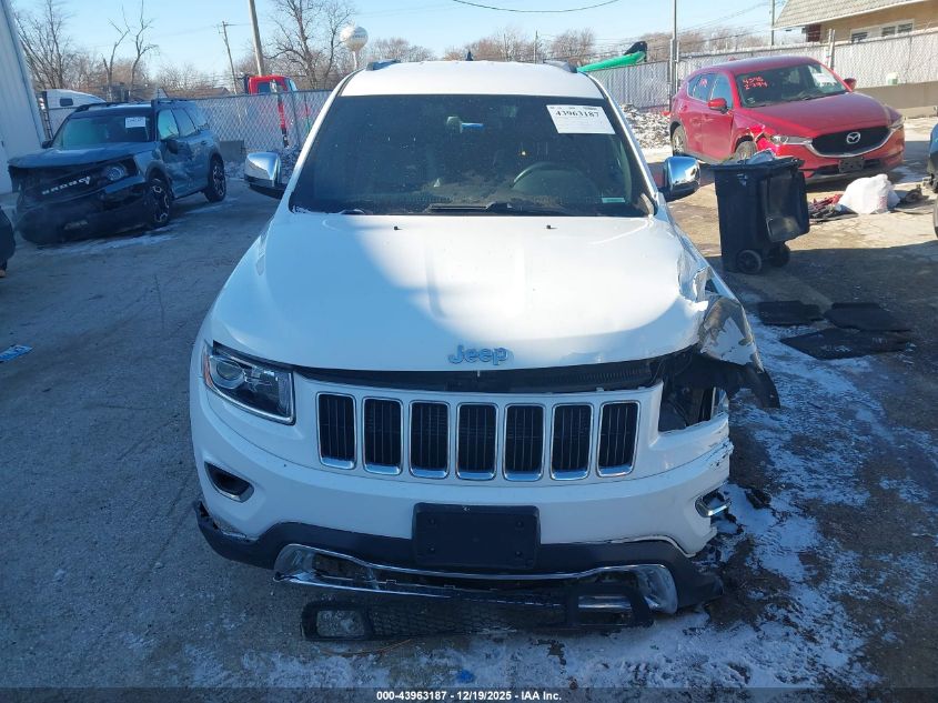 2015 Jeep Grand Cherokee Limited VIN: 1C4RJFBGXFC713481 Lot: 43963187