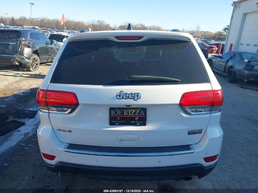 2015 Jeep Grand Cherokee Limited VIN: 1C4RJFBGXFC713481 Lot: 43963187