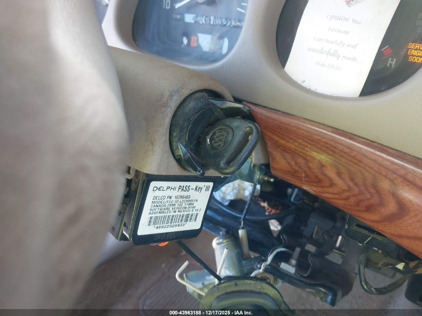 2003 Buick Lesabre Custom VIN: 1G4HP52K43U156190 Lot: 43963188