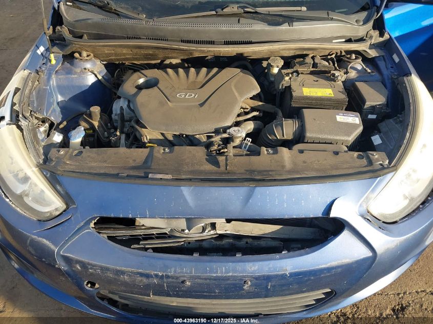 2016 Hyundai Accent Se VIN: KMHCT4AEZGU091685 Lot: 43963190