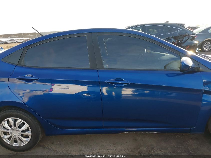 2016 Hyundai Accent Se VIN: KMHCT4AEZGU091685 Lot: 43963190