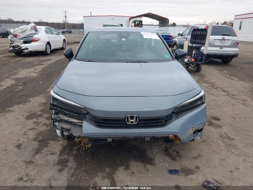 2022 Honda Civic Sport VIN: 2HGFE2F56NH555176 Lot: 43963191