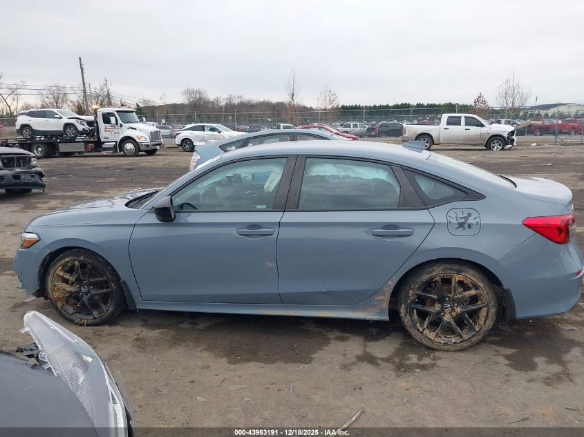 2022 Honda Civic Sport VIN: 2HGFE2F56NH555176 Lot: 43963191