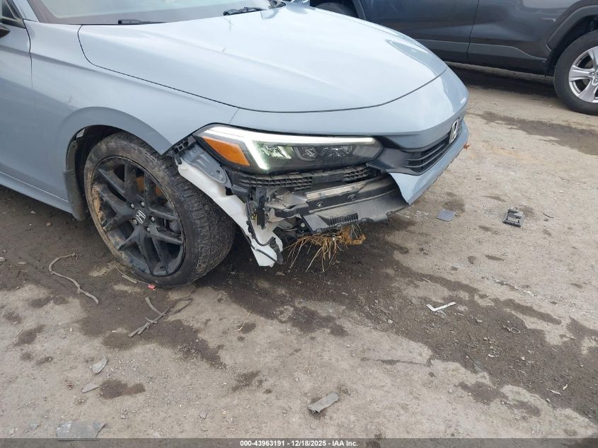 2022 Honda Civic Sport VIN: 2HGFE2F56NH555176 Lot: 43963191