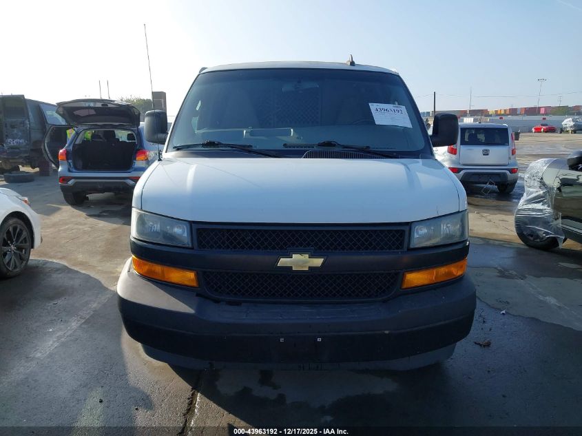 2018 Chevrolet Express 2500 Work Van VIN: 1GCWGAFP7J1337602 Lot: 43963192