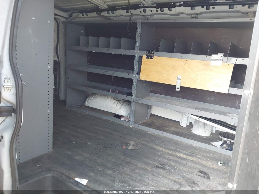 2018 Chevrolet Express 2500 Work Van VIN: 1GCWGAFP7J1337602 Lot: 43963192