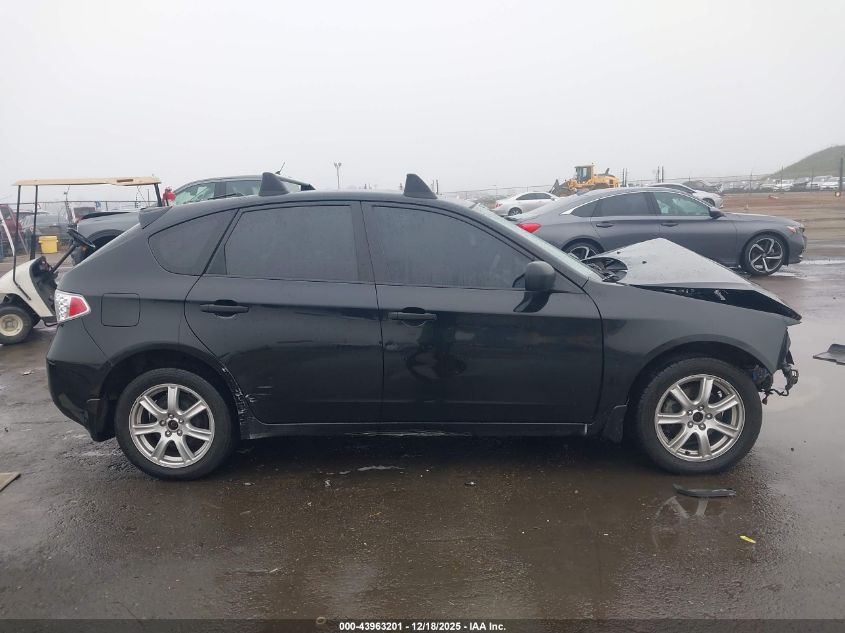2008 Subaru Impreza 2.5I VIN: JF1GH61658H821286 Lot: 43963201