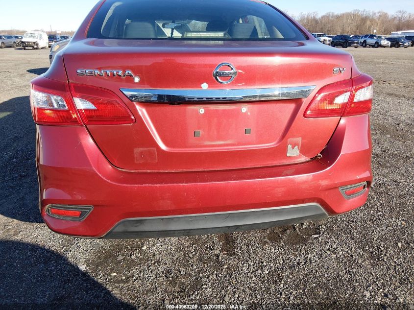 2016 Nissan Sentra Sv VIN: 3N1AB7AP8GY212361 Lot: 43963208