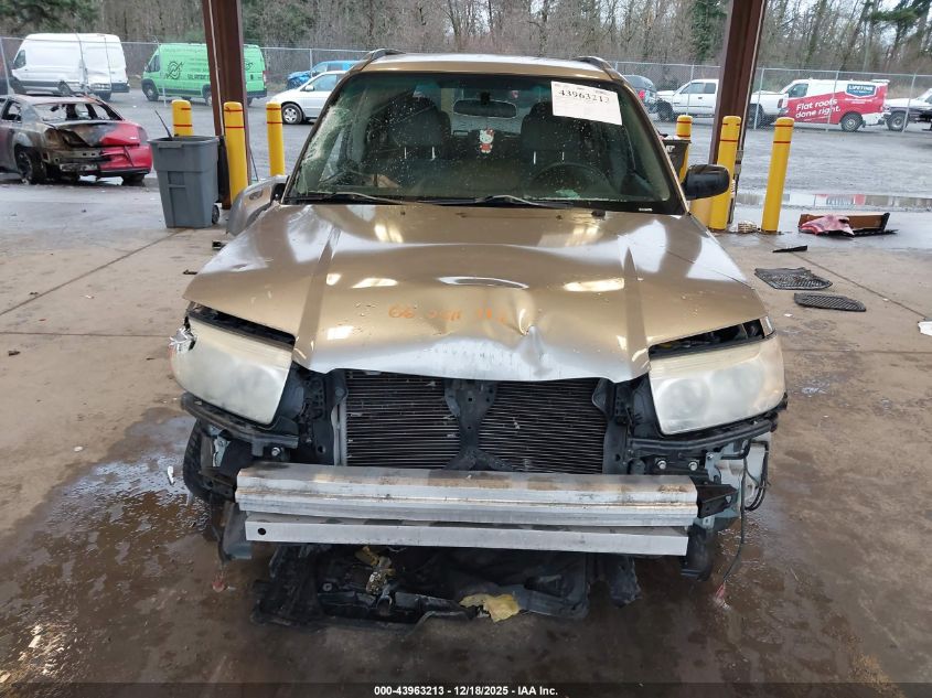 2008 Subaru Forester 2.5X VIN: JF1SG636X8H709013 Lot: 43963213