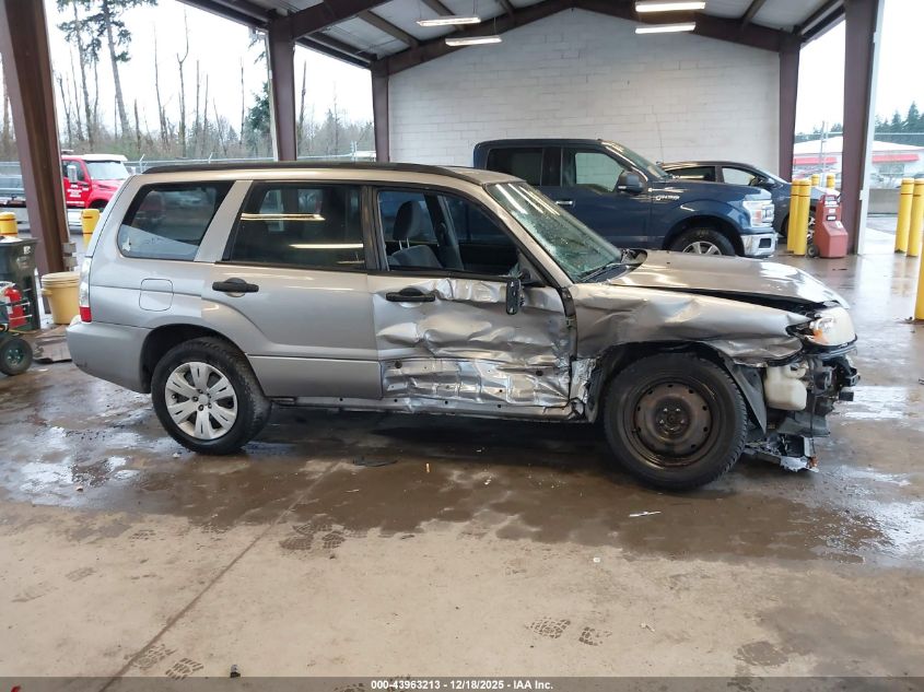 2008 Subaru Forester 2.5X VIN: JF1SG636X8H709013 Lot: 43963213