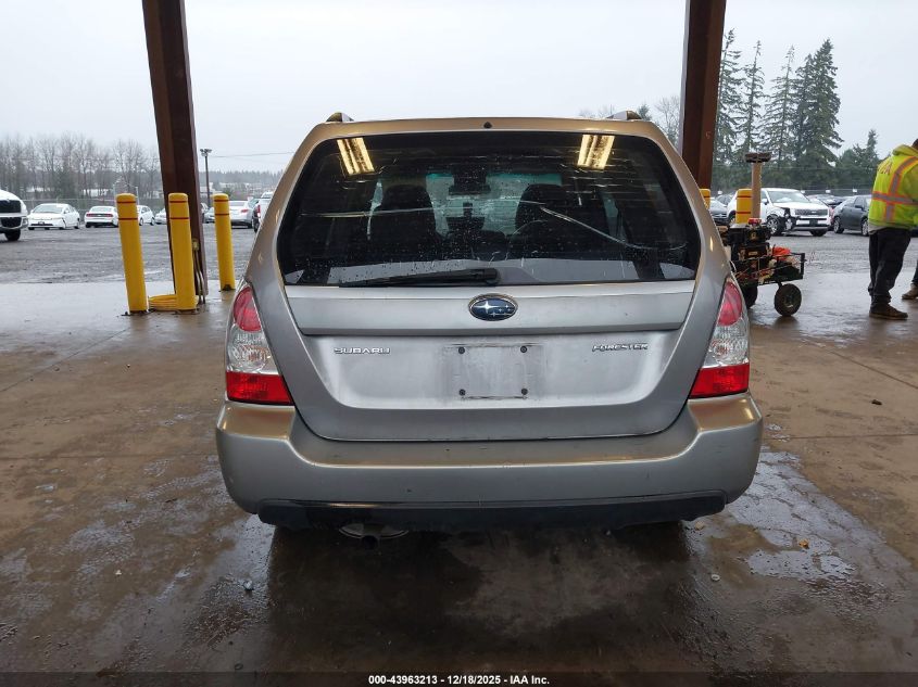 2008 Subaru Forester 2.5X VIN: JF1SG636X8H709013 Lot: 43963213