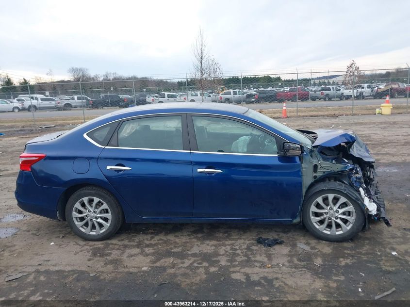 2019 Nissan Sentra Sv VIN: 3N1AB7AP4KY279550 Lot: 43963214