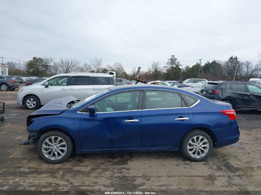 2019 Nissan Sentra Sv VIN: 3N1AB7AP4KY279550 Lot: 43963214