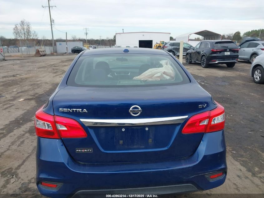 2019 Nissan Sentra Sv VIN: 3N1AB7AP4KY279550 Lot: 43963214