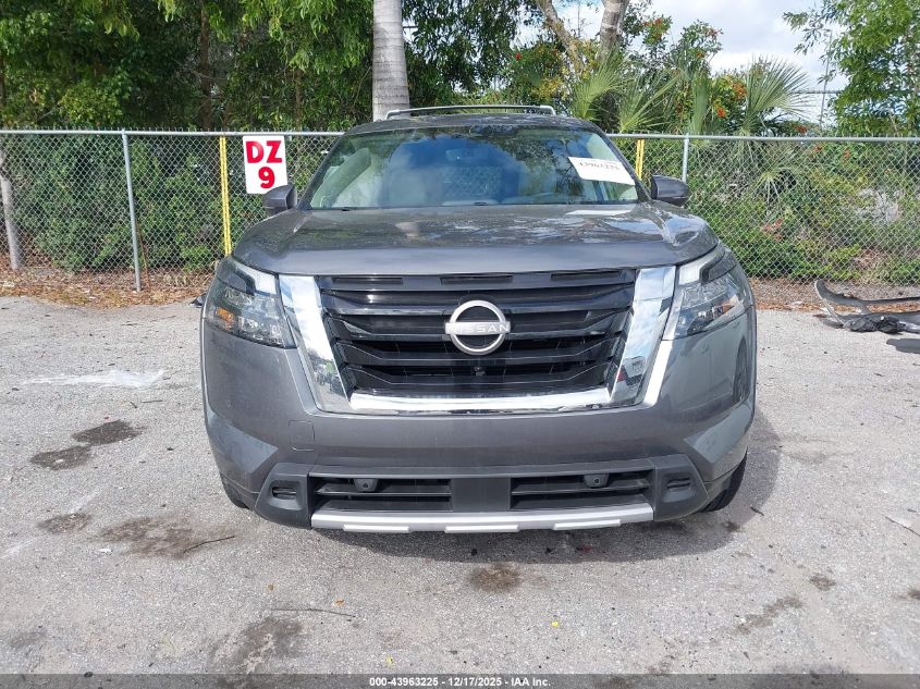 2025 Nissan Pathfinder Sl Fwd VIN: 5N1DR3CB6SC214204 Lot: 43963225