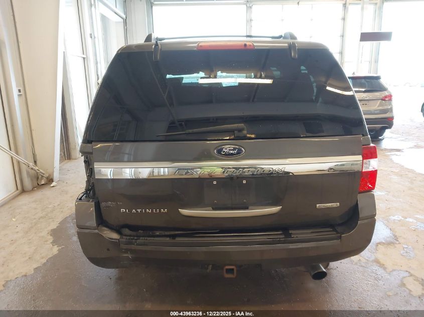 2016 Ford Expedition Platinum VIN: 1FMJU1MT4GEF51799 Lot: 43963236