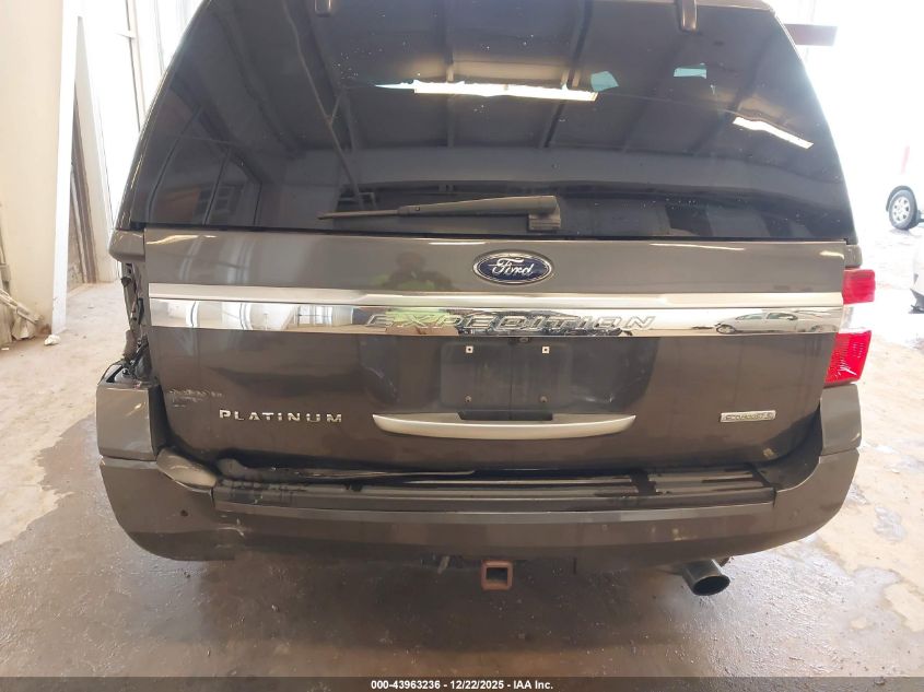 2016 Ford Expedition Platinum VIN: 1FMJU1MT4GEF51799 Lot: 43963236