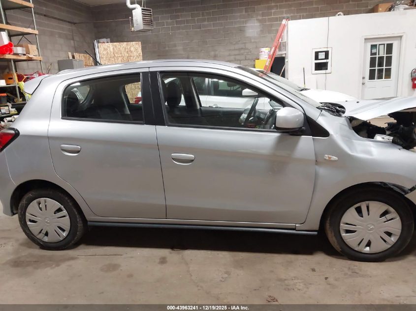 2024 Mitsubishi Mirage Es/Le VIN: ML32AUHJ1RH021340 Lot: 43963241