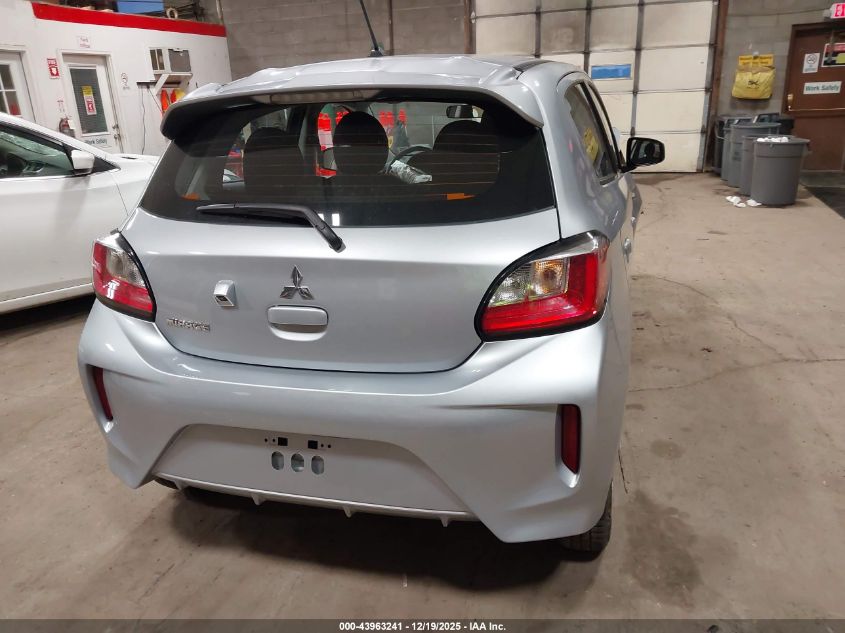 2024 Mitsubishi Mirage Es/Le VIN: ML32AUHJ1RH021340 Lot: 43963241