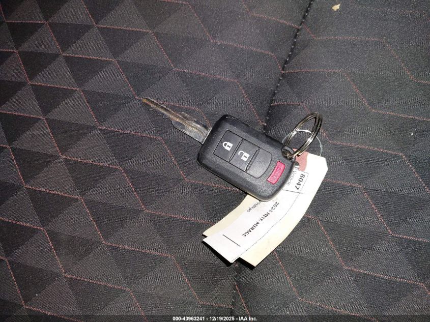 2024 Mitsubishi Mirage Es/Le VIN: ML32AUHJ1RH021340 Lot: 43963241