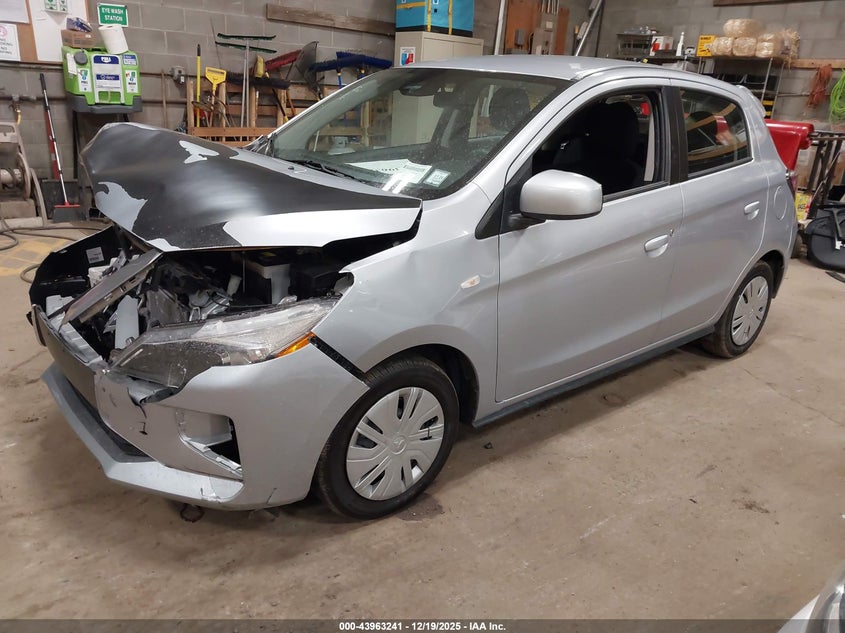 VIN ML32AUHJ1RH021340 2024 MITSUBISHI MIRAGE ES/LE