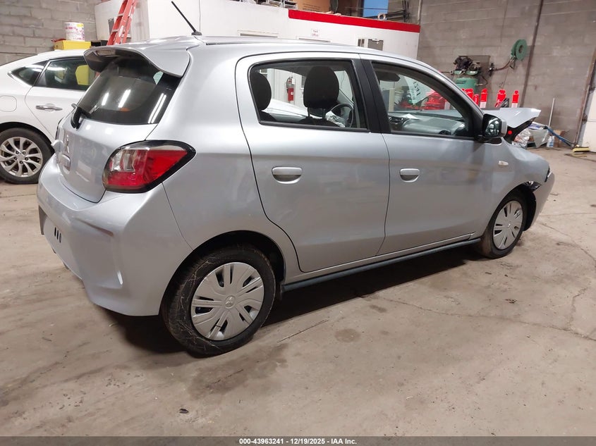 VIN ML32AUHJ1RH021340 2024 MITSUBISHI MIRAGE ES/LE