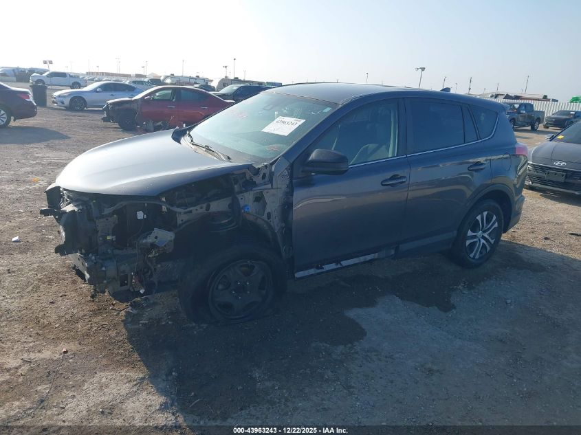 2018 Toyota Rav4 Le VIN: JTMBFREV7JJ734131 Lot: 43963243