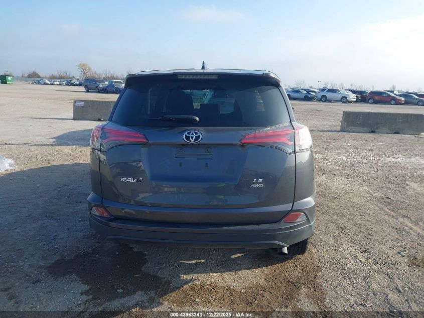 2018 Toyota Rav4 Le VIN: JTMBFREV7JJ734131 Lot: 43963243
