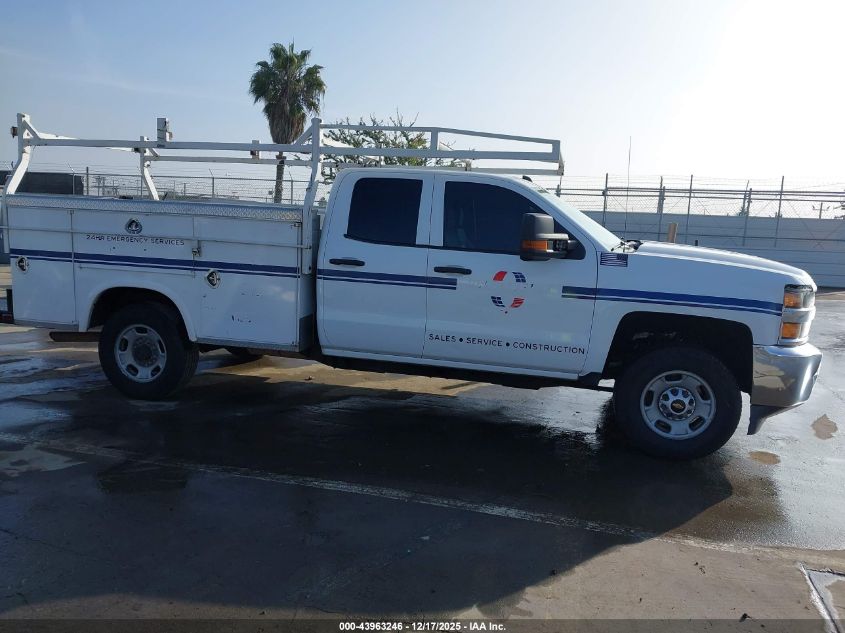 2016 Chevrolet Silverado 2500Hd Wt VIN: 1GB2CUEGXGZ308588 Lot: 43963246