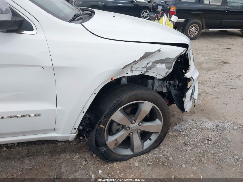 2016 Jeep Grand Cherokee Overland VIN: 1C4RJECG2GC321220 Lot: 43963247