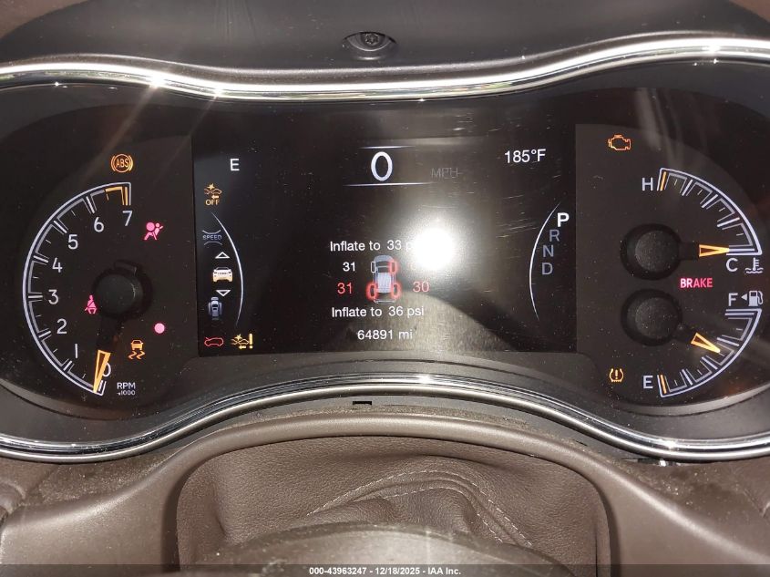 2016 Jeep Grand Cherokee Overland VIN: 1C4RJECG2GC321220 Lot: 43963247