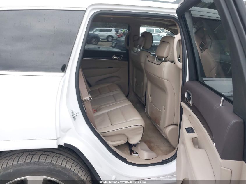 2016 Jeep Grand Cherokee Overland VIN: 1C4RJECG2GC321220 Lot: 43963247