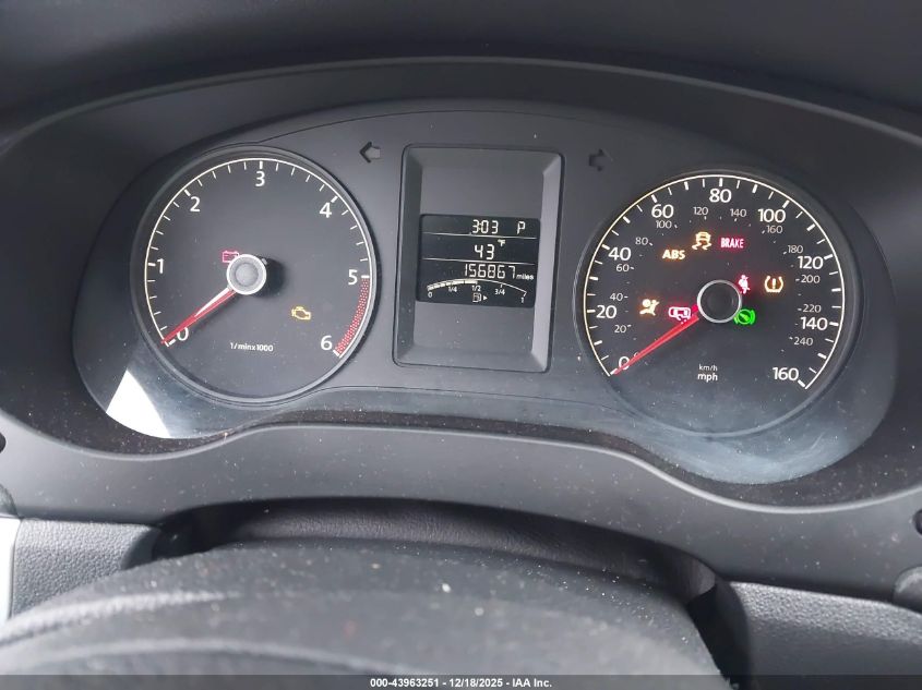 2011 Volkswagen Jetta 2.0L Tdi VIN: 3VWLL7AJ6BM105983 Lot: 43963251