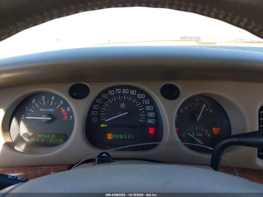 2000 Buick Lesabre Limited VIN: 1G4HR54K5YU320478 Lot: 43963252