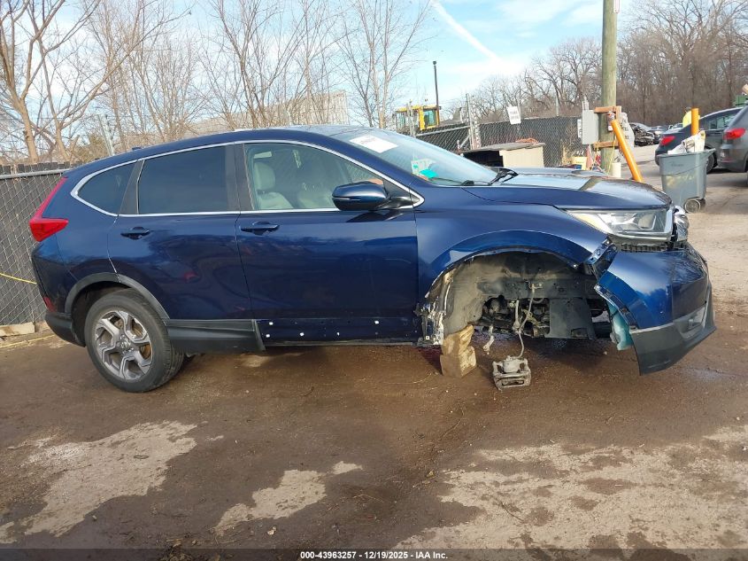 2019 Honda Cr-V Ex VIN: 7FARW2H5XKE007418 Lot: 43963257