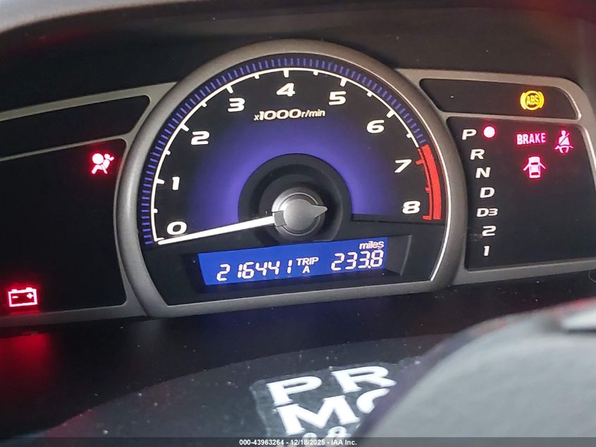 2008 Honda Civic Lx VIN: 2HGFA16548H525653 Lot: 43963264