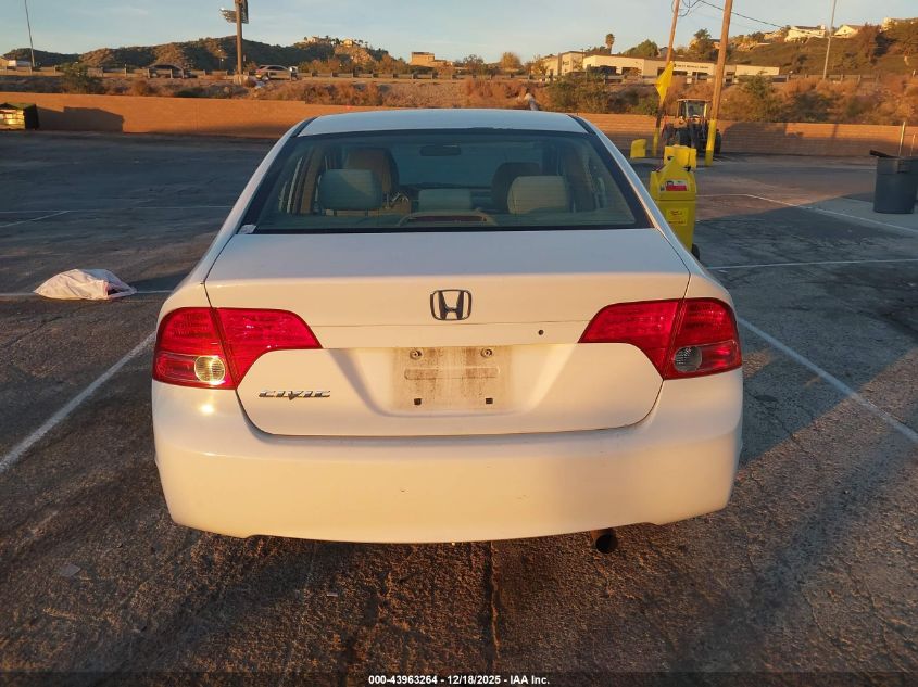 2008 Honda Civic Lx VIN: 2HGFA16548H525653 Lot: 43963264