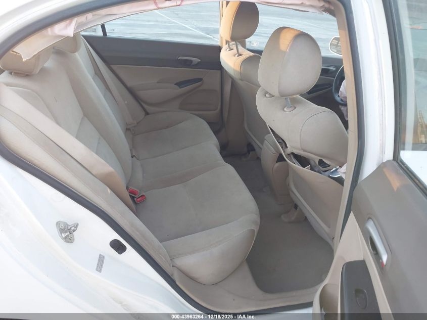 2008 Honda Civic Lx VIN: 2HGFA16548H525653 Lot: 43963264