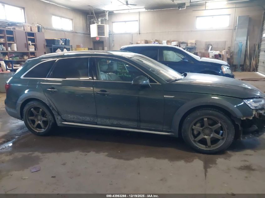 2018 Audi A4 Allroad 2.0T Premium/2.0T Tech Premium VIN: WA18NAF4XJA167704 Lot: 43963266