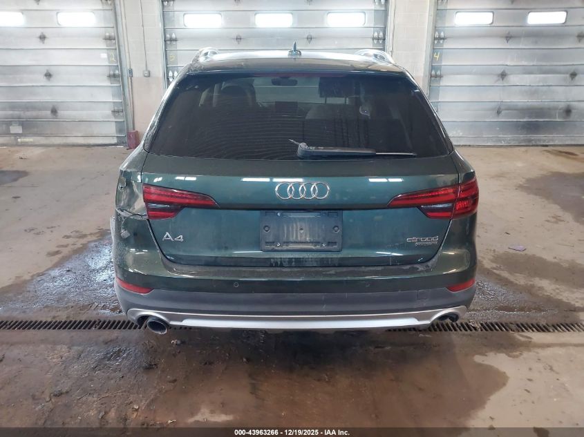 2018 Audi A4 Allroad 2.0T Premium/2.0T Tech Premium VIN: WA18NAF4XJA167704 Lot: 43963266