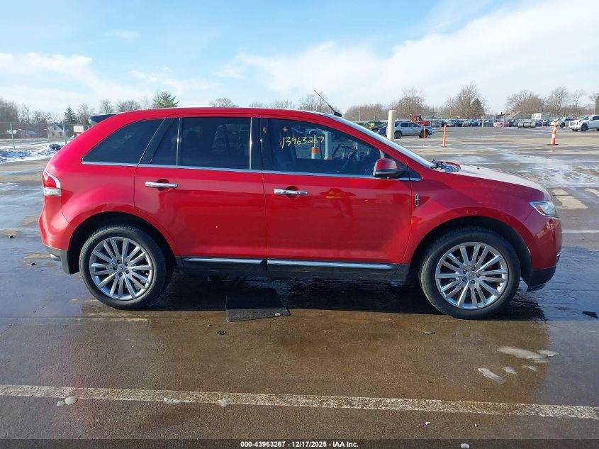 2012 Lincoln Mkx VIN: 2LMDJ8JK0CBL17390 Lot: 43963267