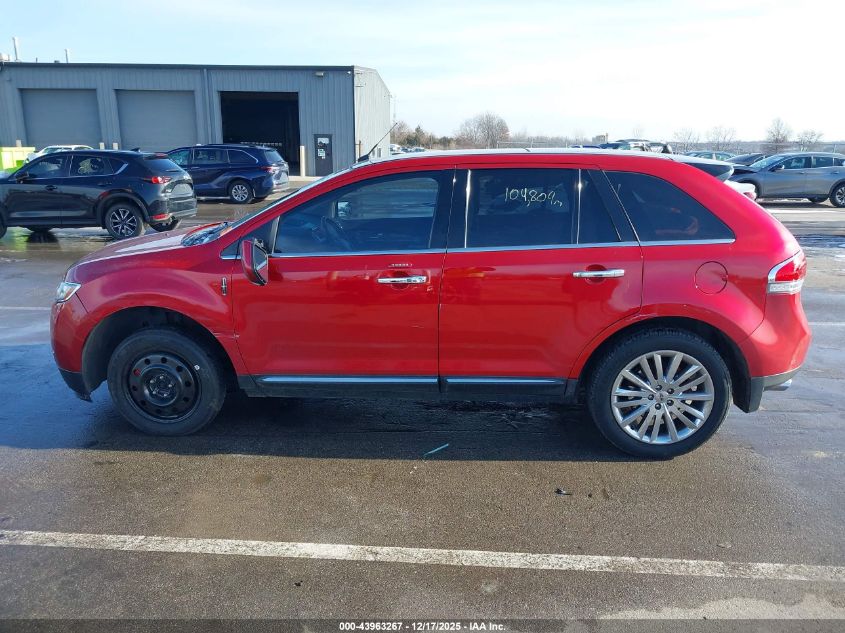 2012 Lincoln Mkx VIN: 2LMDJ8JK0CBL17390 Lot: 43963267