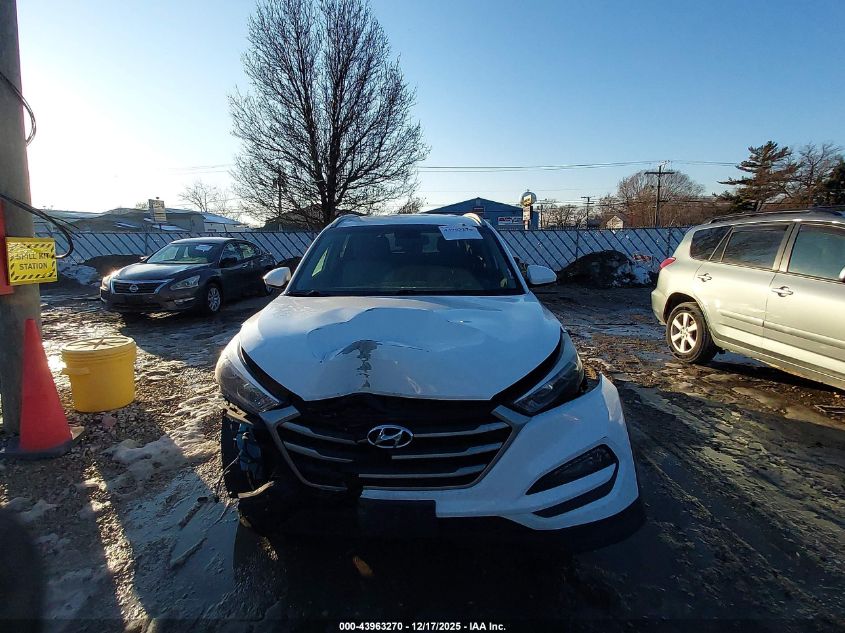 2017 Hyundai Tucson Se VIN: KM8J33A42HU554607 Lot: 43963270