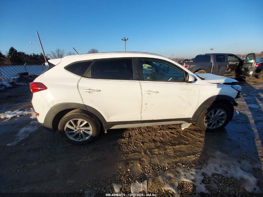 2017 Hyundai Tucson Se VIN: KM8J33A42HU554607 Lot: 43963270