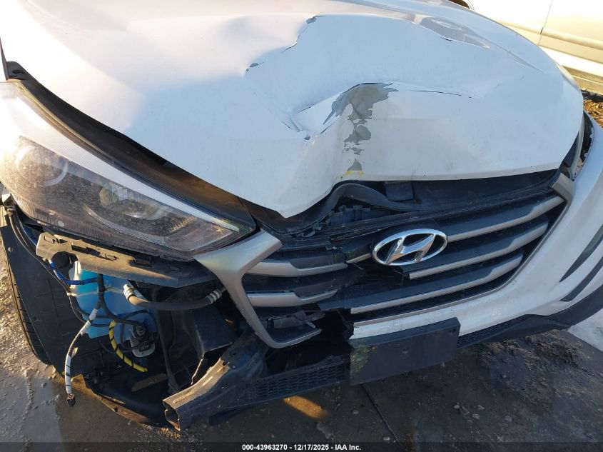 2017 Hyundai Tucson Se VIN: KM8J33A42HU554607 Lot: 43963270