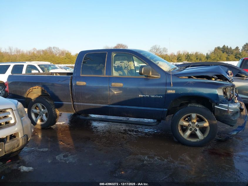 2007 Dodge Ram 1500 Slt/Trx4 Off Road/Sport VIN: 1D7HU18227J638019 Lot: 43963272