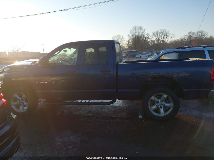 2007 Dodge Ram 1500 Slt/Trx4 Off Road/Sport VIN: 1D7HU18227J638019 Lot: 43963272