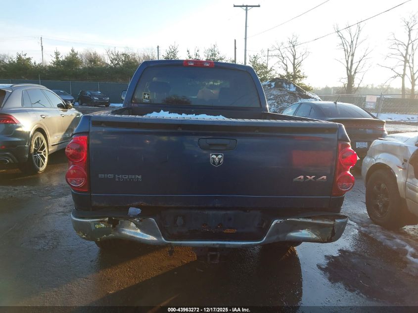 2007 Dodge Ram 1500 Slt/Trx4 Off Road/Sport VIN: 1D7HU18227J638019 Lot: 43963272